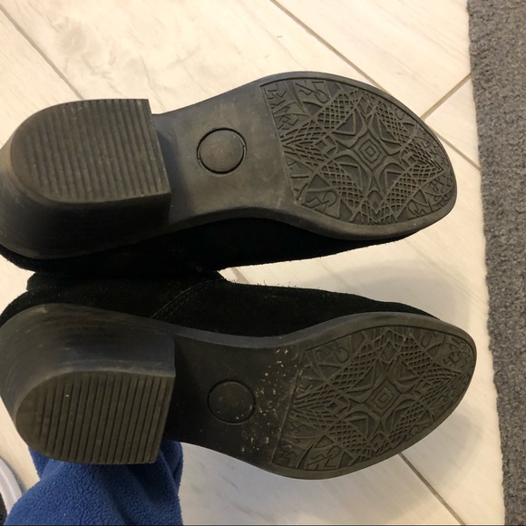 Black suede ankle boots - Picture 6 of 7